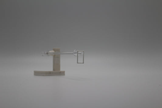 10 White Minifig Spacers