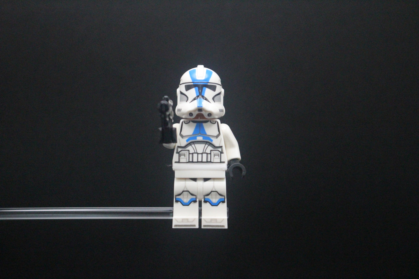 10 White Minifig Spacers